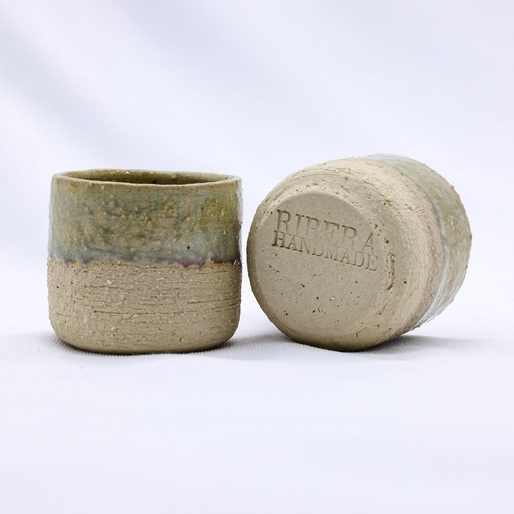 Handmade Beige Picollo Ceramic Espresso Mug