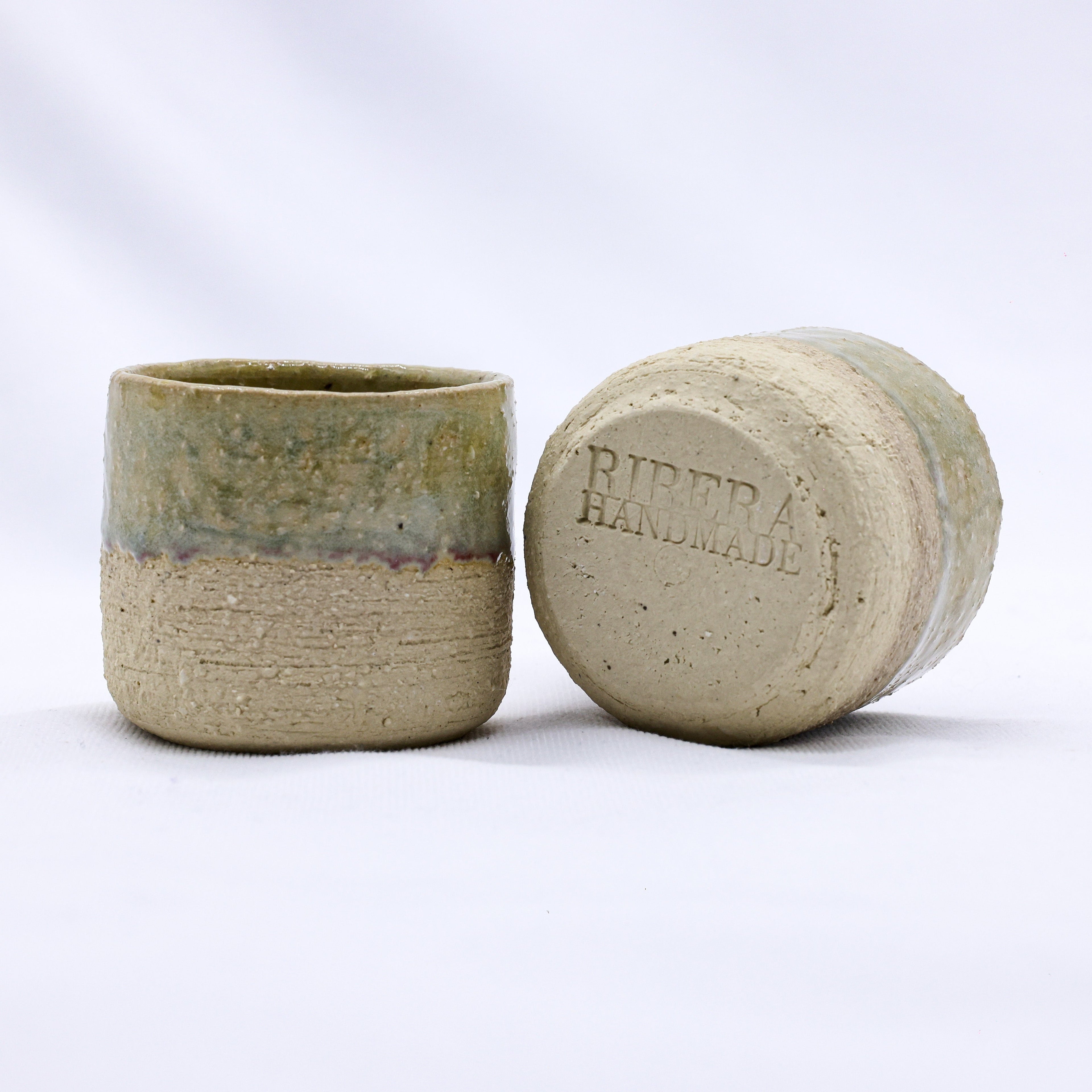 Handmade Beige Picollo Ceramic Espresso Mug