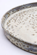 Handmade Saltfoam Ceramic Dinner Plate