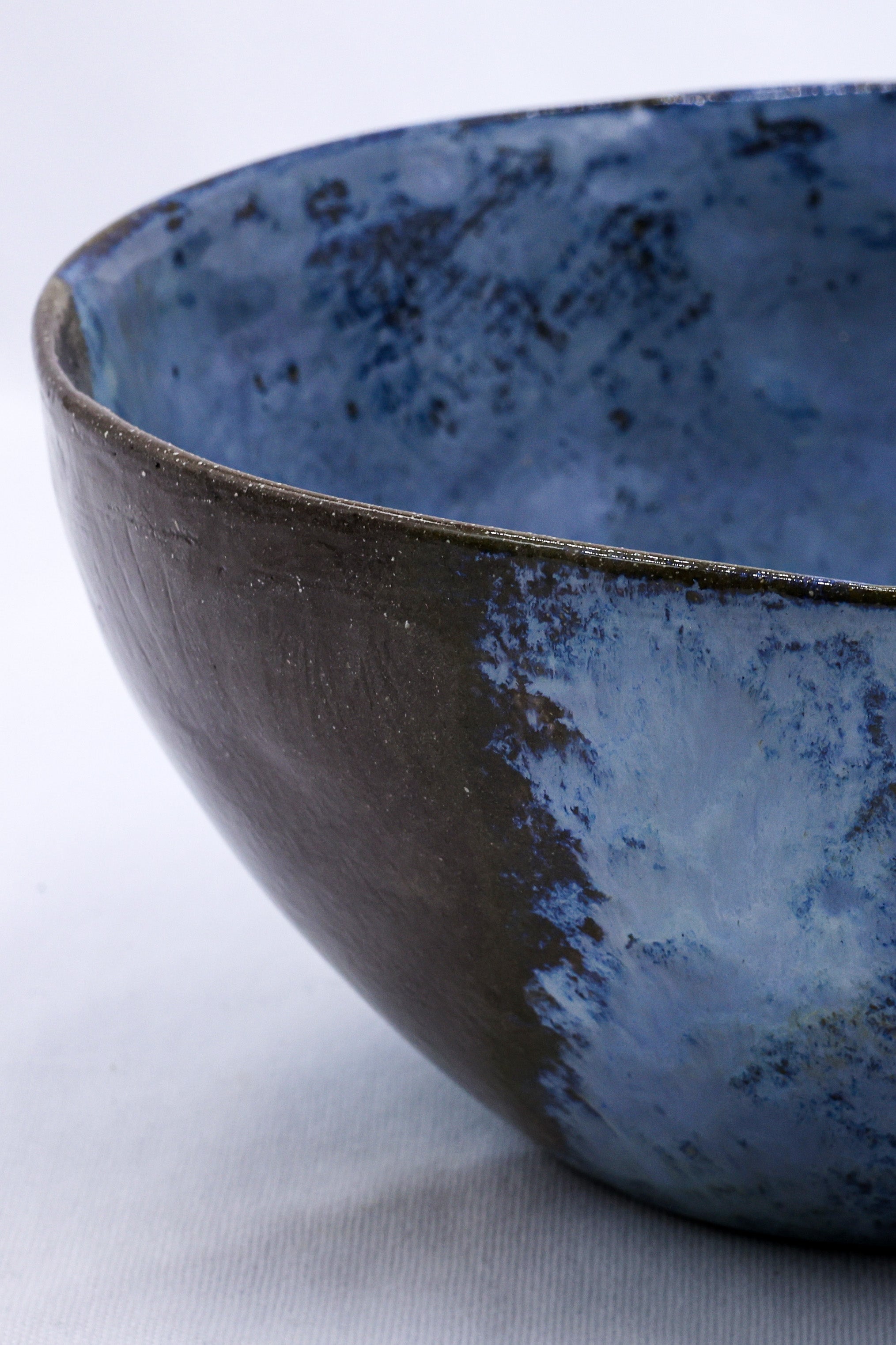 Large Handmade Aegean Ceramic Dinner Bowl