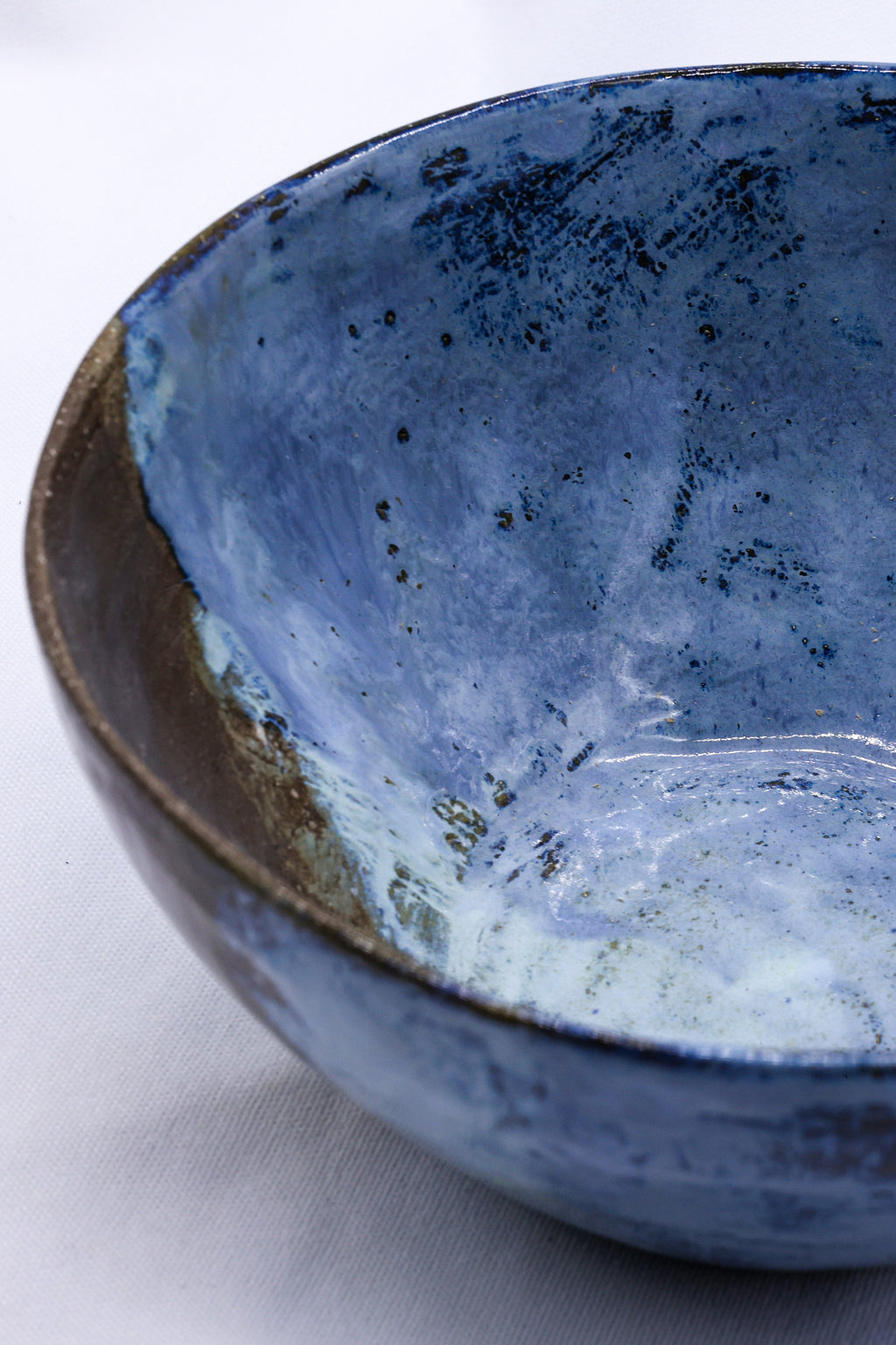 Large Handmade Aegean Ceramic Dinner Bowl