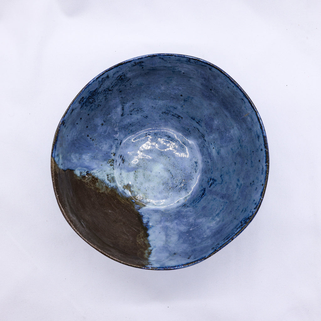 Large Handmade Aegean Ceramic Dinner Bowl